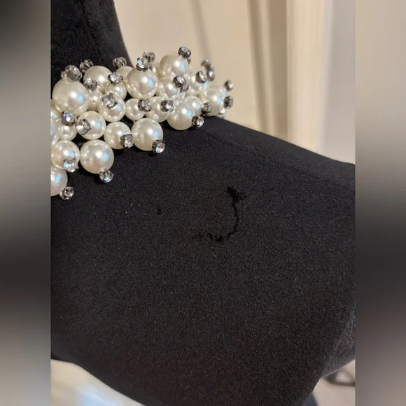 Betsey Johnson Pearl Collar Dress - Picture 9 of 9